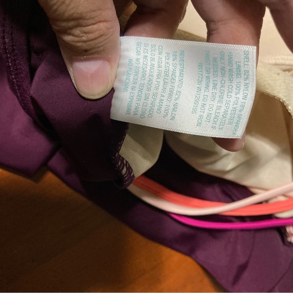 KONA SOL Macrame Straps High Coverage One Piece Swimsuit AFK71 Burgundy Medium - Picture 13 of 15